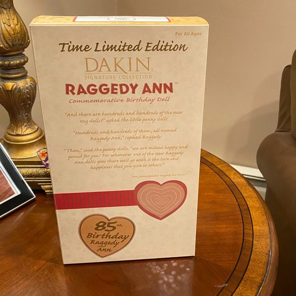 Raggedy Ann 85th Birthday Dakin NIB 2000 - Picture 3 of 8
